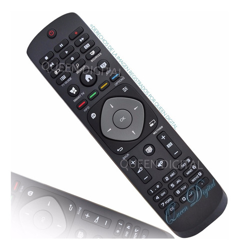 Imagen 1 de 10 de Control Remoto Para Philips Smart Tv 3d Led Nuevo Modelo