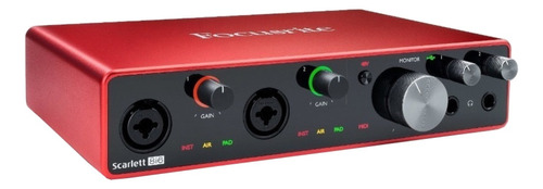 Placa Interfaz De Audio Focusrite Scarlett 8i6 3° Gen Oferta