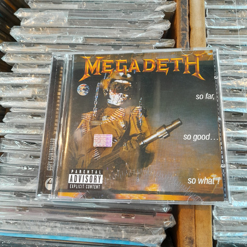 Megadeth So Far So Good Cd + 4 Bonus Tracks Remastered Dunca