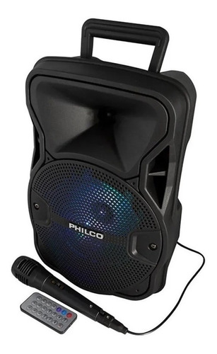 Parlante Karaoke Philco Bluetooth De 8 Tws 3.000w Pmpo 758bk