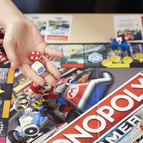Juego de mesa Monopoly Gamer Mario Kart Hasbro E1870