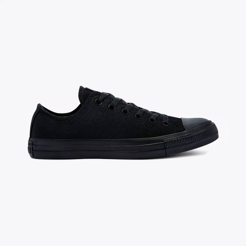 Tenis Converse All Star Chuck Taylor Low Top color black monochrome - adulto 7 US