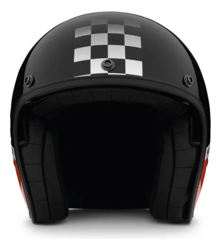 Capacete Harley-davidson Original Preto Brilhante 56