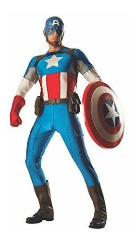 Disfraz De Capitán América Marvel Universe Grand Heritage Co