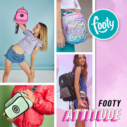Imagen 3 de 6 de Riñonera Bandolera Footy Fashion Cartera Carterita Infantil