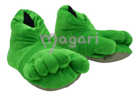 Pantuflas De Monstruo Peludo Big Feet Hobbit Para Adultos Pantuflas De Monstruo Peludo Big Feet Hobbit Para Adultos