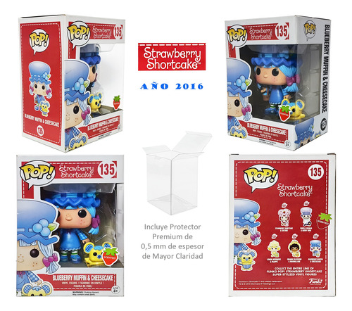 Funko Pop 135 Blueberry Muffin & Chesecake Año 2016 Original
