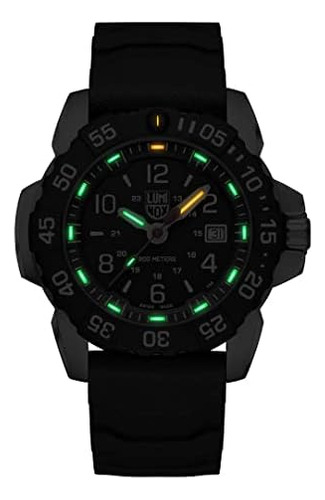Relógio Analógico De Mergulho Luminox Mens Navy Seal 45 Mm