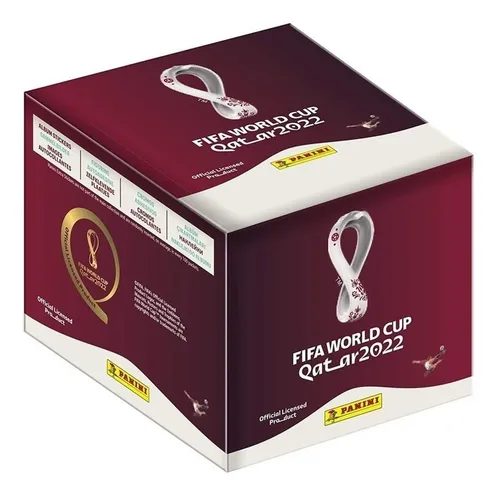 comprar Caja De Estampas Qatar 2022 Panini 104 Sobres Mundial 5809