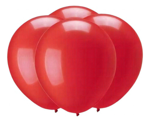 Balão Bexiga Redondo Liso 9 Polegadas Pic Pic Cor Vermelho Romã Vermelho Romã