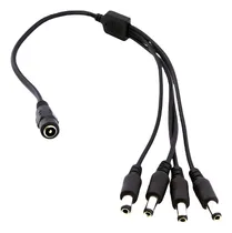 Comprar Cable Poder Cctv Spliter 4 Salidas Camaras Vigilancia