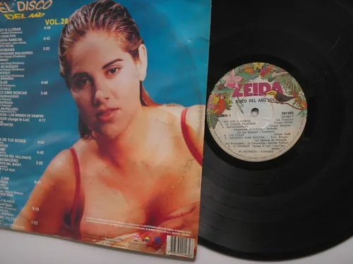 El Disco Del Año Varios Inte Vol 28 Lp Vinilo Colombia 1996 (Usado)