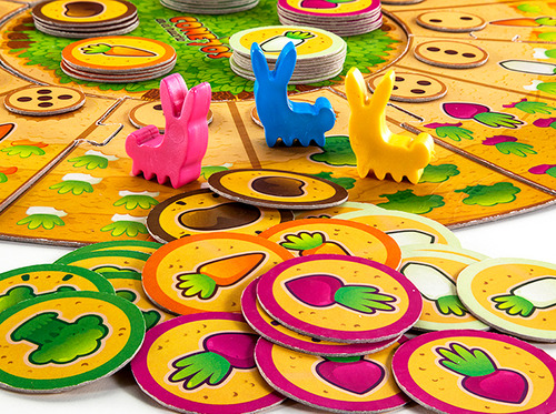 Imagen 4 de 4 de Conejos Del Huerto Ruibal Juego De Mesa Familiar +8 años