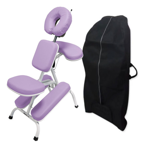 Kit Cadeira Quick Massage Shiatsu Legno Com Bolsa Transporte
