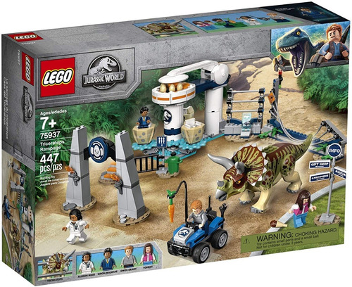 Todobloques Lego 75937 Jurassic World Caos De Triceratops !!