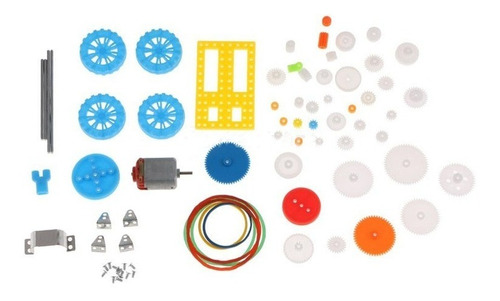 Lote 50 Piezas Engranajes Surtidos Plastico Robots Motor