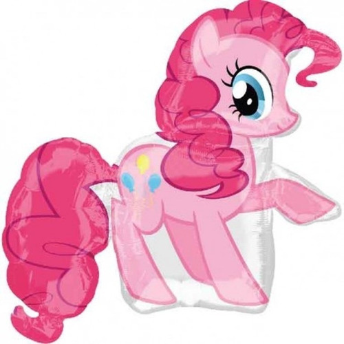 Globo Met Pinkie Pie Rosa My Little Peque Pony Jumbo Fiesta 