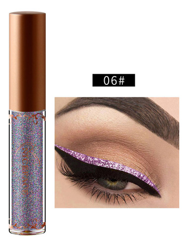 Delineador Líquido Beauty Shiny Smoky Eyeshadow Glitter F 36