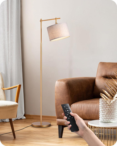 Lámpara De Piso Con Tapa Dimmable De Edishine, 5 Temperatura