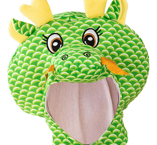 Cómodo Sombrero De Dragón De Felpa Cosplay Novedad Gorro