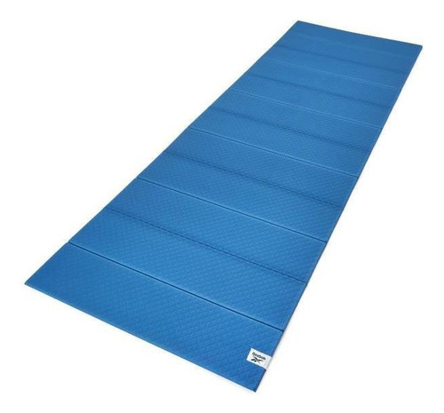 Colchoneta Mat Yoga Ejercicio Reebok Fitness 6 Mm Pilates Color Azul