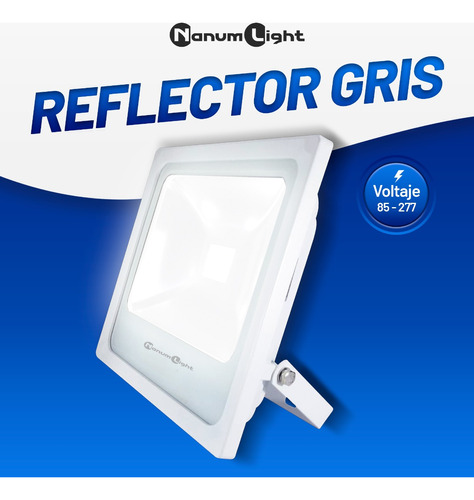 Reflector Led 50w (85-277v) Ip66 / 6500k Nanum Light