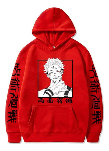 Satoru Gojo Anime Sudadera Manga Larga Estampado Suelto Homb