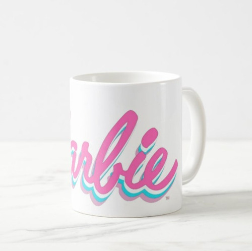 Caneca Porcelana Personalizada Barbie
