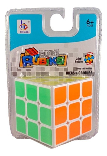 Cubo Tipo Rubik Fluo 6.3cm