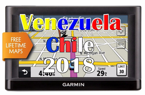 Mapas Ruteables Venezuela + Argentina 2018 Para Gps Garmin