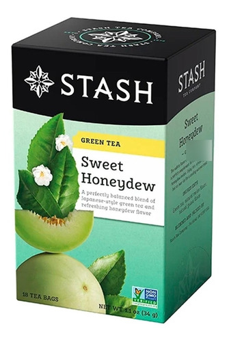Te Stash Green Tea Sweet Honeydew - Unidad a $2427