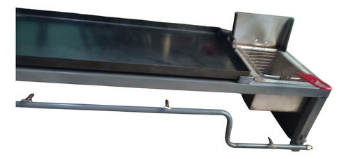 Comal 1 Metro X 50 Cm Y Freidora Desmontable Gris