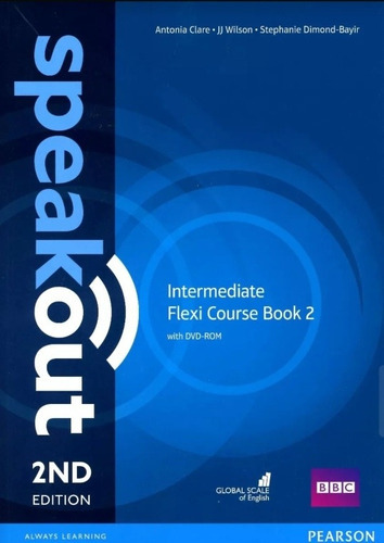Speakout Intermediate (2nd.edition)  Flexi 2 - Student's Book + Dvd-rom + My English Lab, De Clare, Antonia. Editorial Pearson, Tapa Blanda En Inglés Internacional, 2016