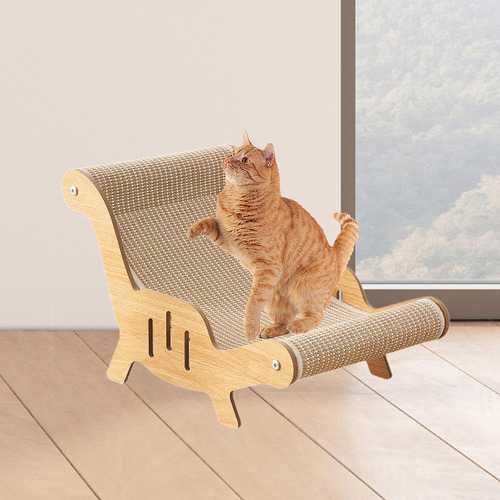 Silla De Descanso De Sisal For Gatos, 32 Cm X 53 Cm X 31 Cm