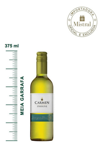 Vinho Carmen Insigne Sauvignon Blanc 2022 375ml