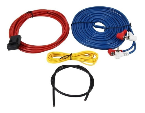 Kit Cables Para Amplificador Y Subwoofer 1500w Auto / Karvas