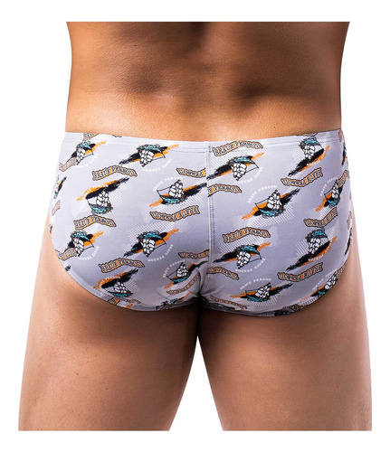 Bragas Transpirables De Cintura Baja Con Estampado Casual De