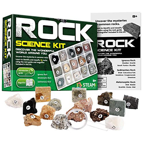 Juego Científico De Colección De Rocas Toys - Especí...