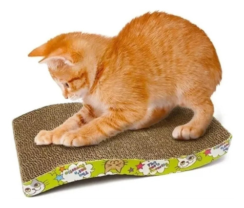 Oferta Pack 2 Rascadores Cartón Gato Ondulado Y Rectangular