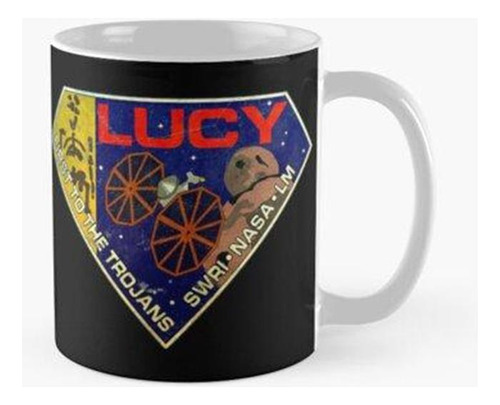 Taza Parche De La Nasa Para La Misión Lucy - Aspecto Vintage