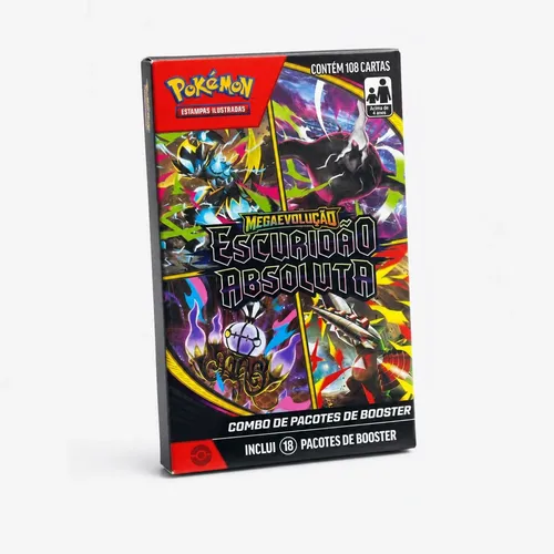 Combo 18 Boosters Escuridão Absoluta