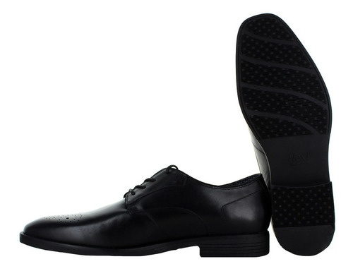 Imagen 5 de 8 de Flexi Zapato Bostoniano Piel Negro Para Hombre 80995