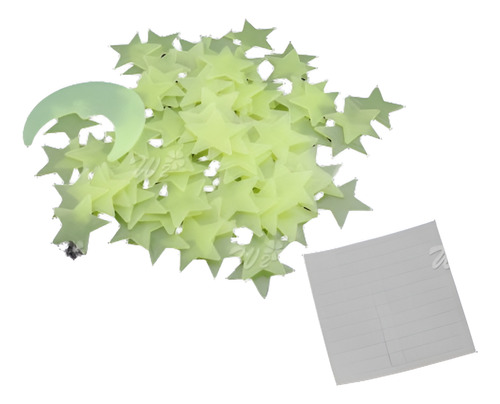 Glow In The Dark Stars Multi Pack Pegatinas De Pared Niños D