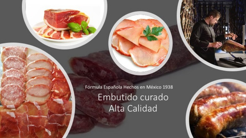 1 Kilo Chorizo Rebanado Fórmula: Española Hecho: México