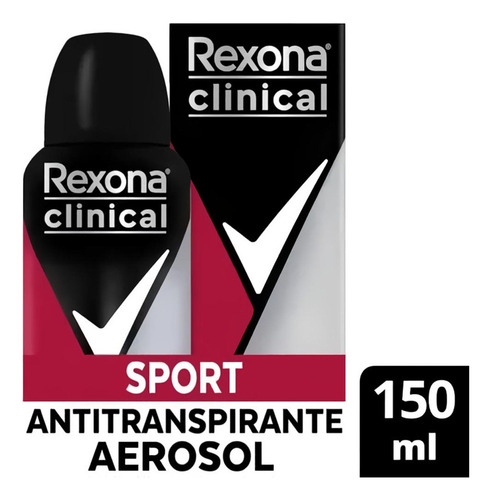 Antitranspirante Rexona Clinical Sport Strenght 150 Ml
