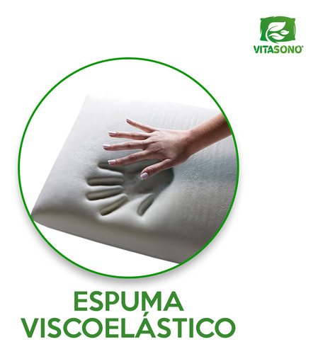 Travesseiro Vita Sleep Terapêutico Cervical Ergonômico