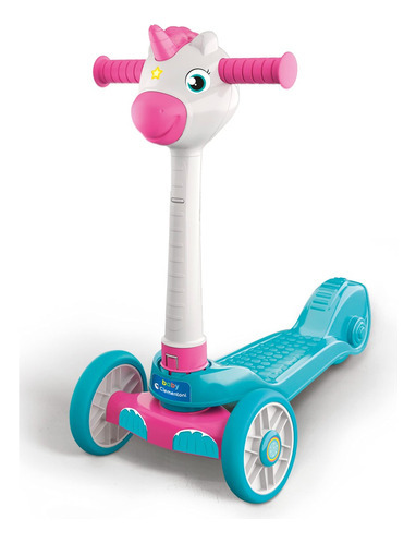 Monopatin Scooter Clementoni Baby Unicornio