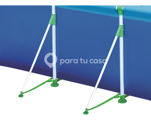 Imagen 3 de 10 de Pileta Lona Estructural Rectangular 6200 Mor Cuotas