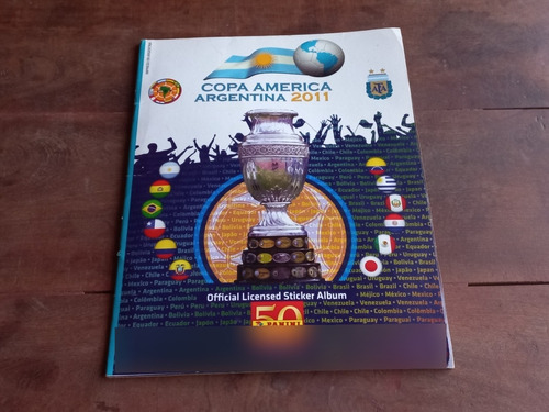 Album De Figuritas Copa America 2011 (206 Figuritas Pegadas)