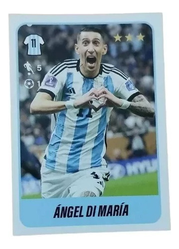 Angel Di Maria Figurita #509 - Futbol Argentino 2023 Panini
